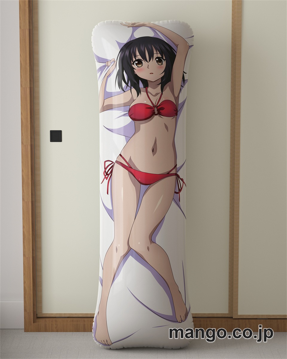 【抱き枕カバー / 等身大】 アニメ抱き枕カバーストライク ザ ブラッド姫柊雪菜夏の誘惑大型クッションキャラクターグッズPVC製コレクション用 等身大 抱き枕 空気ビニール製 キャラクターグッズ 2