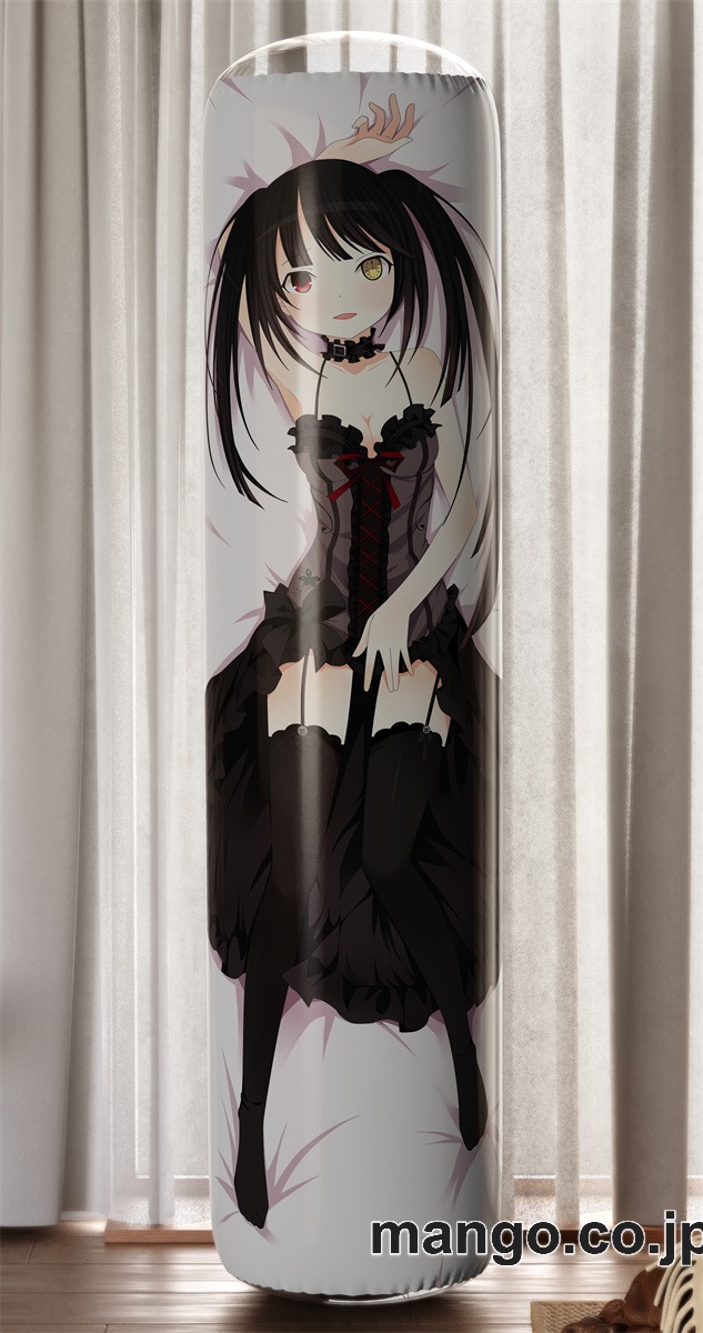 【おきあがりこぼし】PVC フィギュア風 / 立体ディスプレイ アニメ キャラクター バランスクッション【デート・ア・ライブ】時崎 狂三 PVC製 キャラクターグッズ コレクション用 2