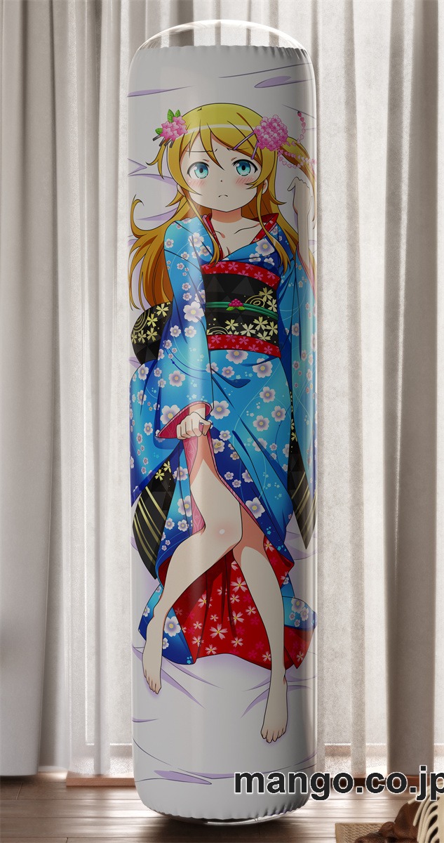 【おきあがりこぼし】PVC フィギュア風 / 立体ディスプレイ アニメ キャラクター バランスクッション【俺の妹がこんなに可愛いわけがない。】桐乃舞妓 PVC製 キャラクターグッズ コレクション用 2