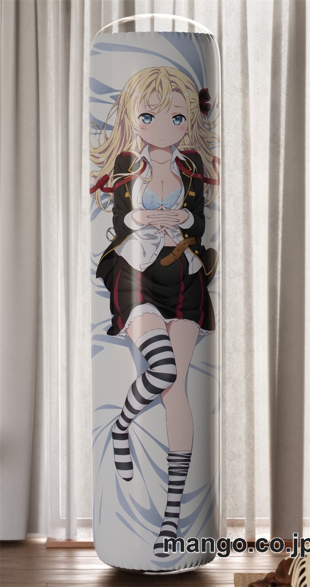 【おきあがりこぼし】PVC フィギュア風 / 立体ディスプレイ アニメ キャラクター バランスクッション【ハイスクール・フリート】ヴィルヘルミーナ・ブラウンシュヴァイク・インゲノール・フリーデブルク PVC製 キャラクターグッズ コレクション用 2
