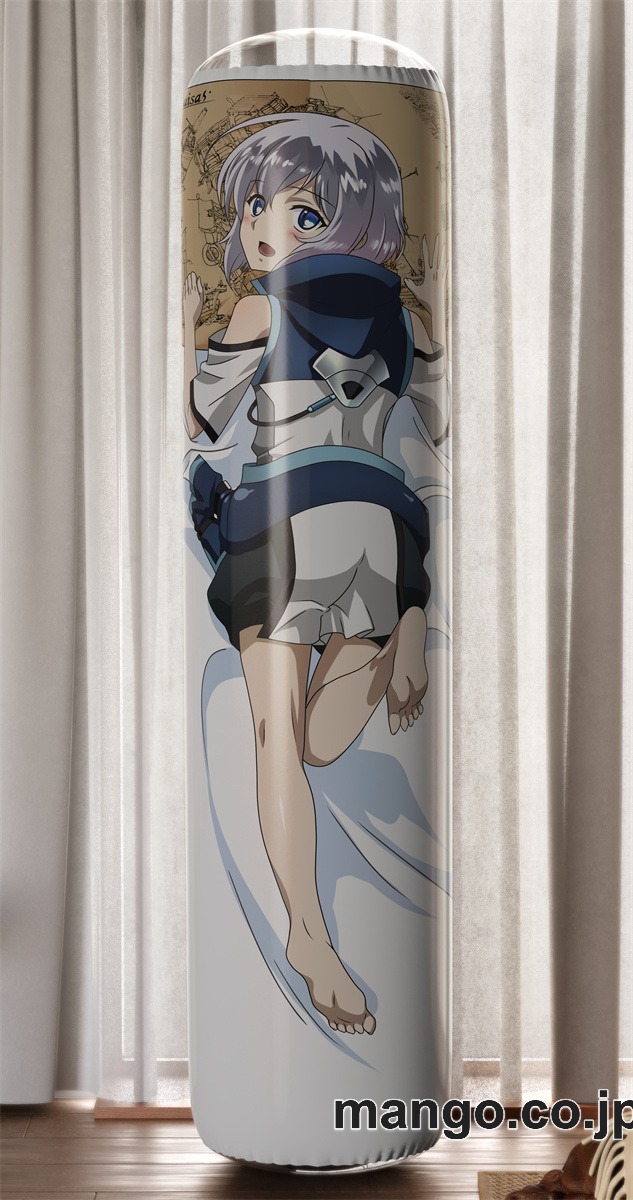 【おきあがりこぼし】PVC フィギュア風 / 立体ディスプレイ アニメ キャラクター バランスクッション【ナイツ＆マジック】エルくん PVC製 キャラクターグッズ コレクション用