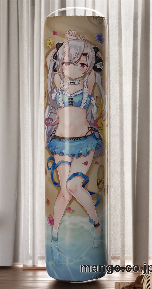 【おきあがりこぼし】PVC フィギュア風 / 立体ディスプレイ アニメ キャラクター バランスクッション【バーチャルYoutuber】百鬼あやめ PVC製 キャラクターグッズ コレクション用 2