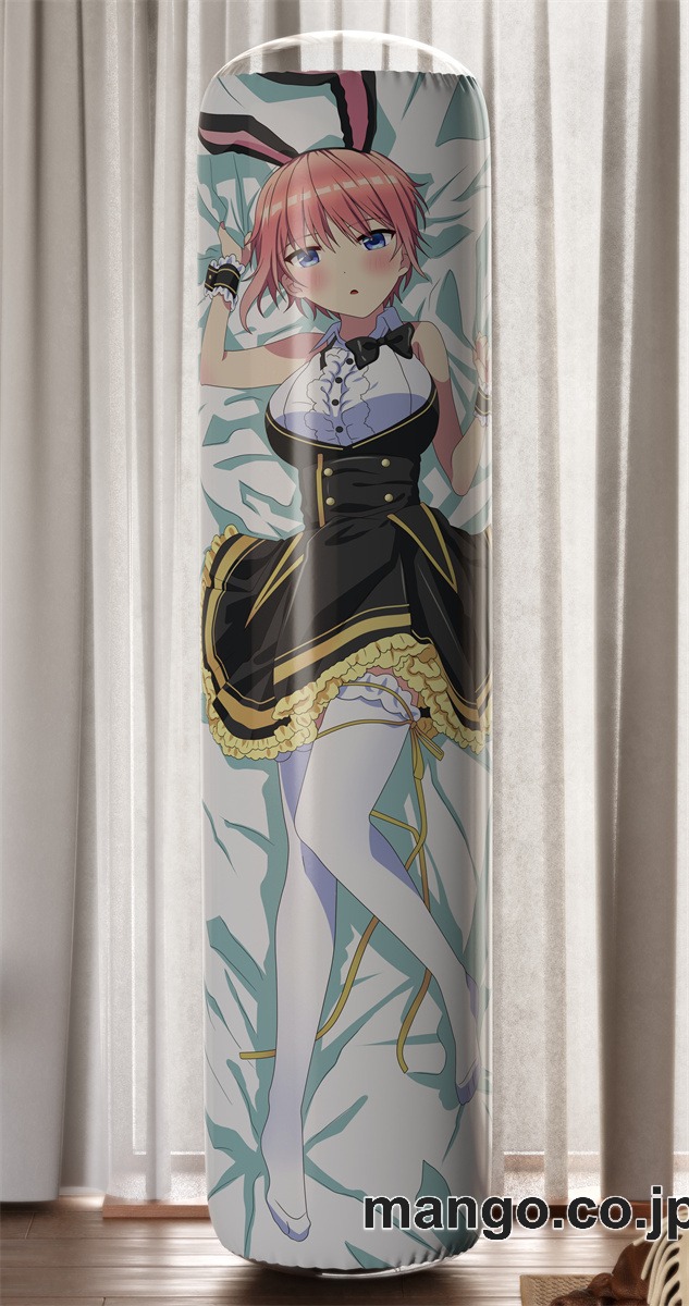 【おきあがりこぼし】PVC フィギュア風 / 立体ディスプレイ アニメ キャラクター バランスクッション五等分の花嫁バニーガール中野一花 PVC製 キャラクターグッズ コレクション用