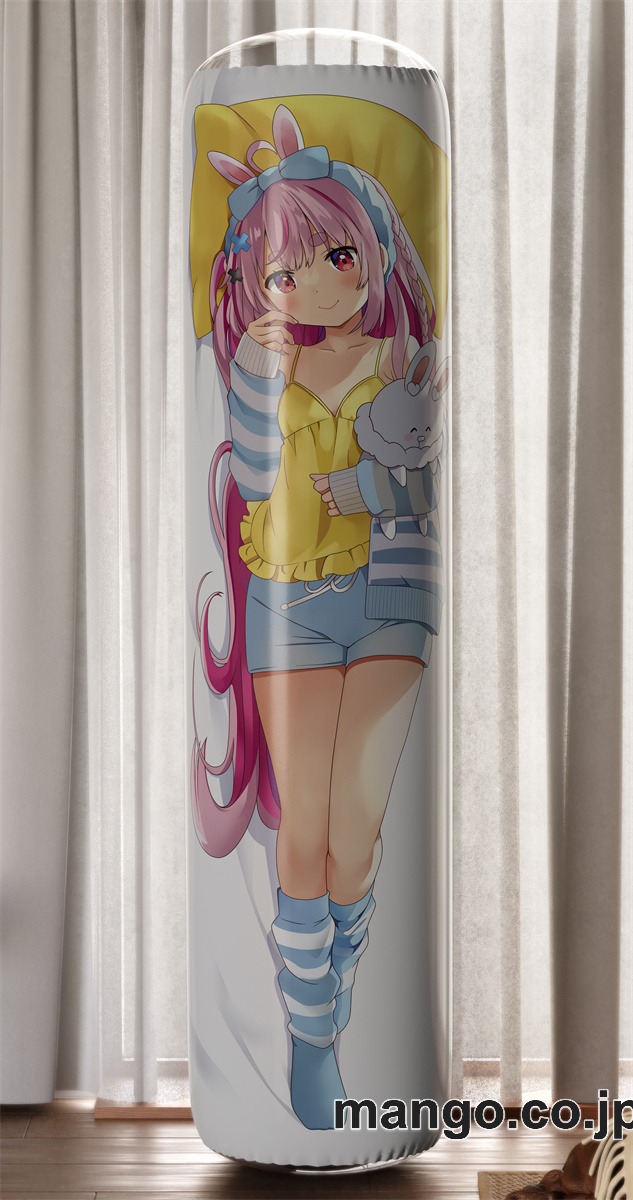 【おきあがりこぼし】PVC フィギュア風 / 立体ディスプレイ アニメ キャラクター バランスクッション【バーチャルYoutuber】兎鞠まり PVC製 キャラクターグッズ コレクション用 2