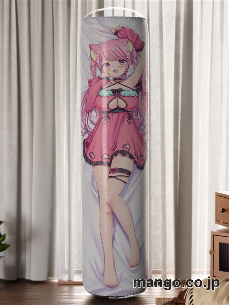 【おきあがりこぼし】PVC フィギュア風 / 立体ディスプレイ アニメ キャラクター バランスクッション【バーチャルYoutuber】桃奈みゆい PVC製 キャラクターグッズ コレクション用