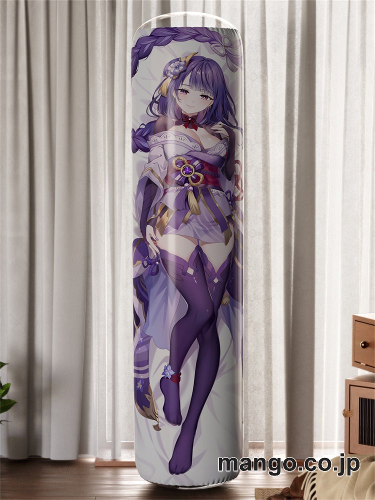 【おきあがりこぼし】PVC フィギュア風 / 立体ディスプレイ アニメ キャラクター バランスクッション【原神】雷電将軍 PVC製 キャラクターグッズ コレクション用 2