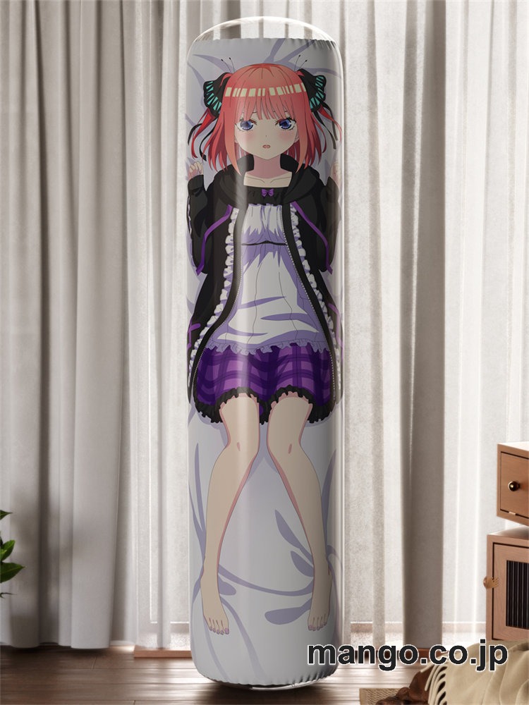 【おきあがりこぼし】PVC フィギュア風 / 立体ディスプレイ アニメ キャラクター バランスクッション【五等分の花嫁】中野二乃 PVC製 キャラクターグッズ コレクション用
