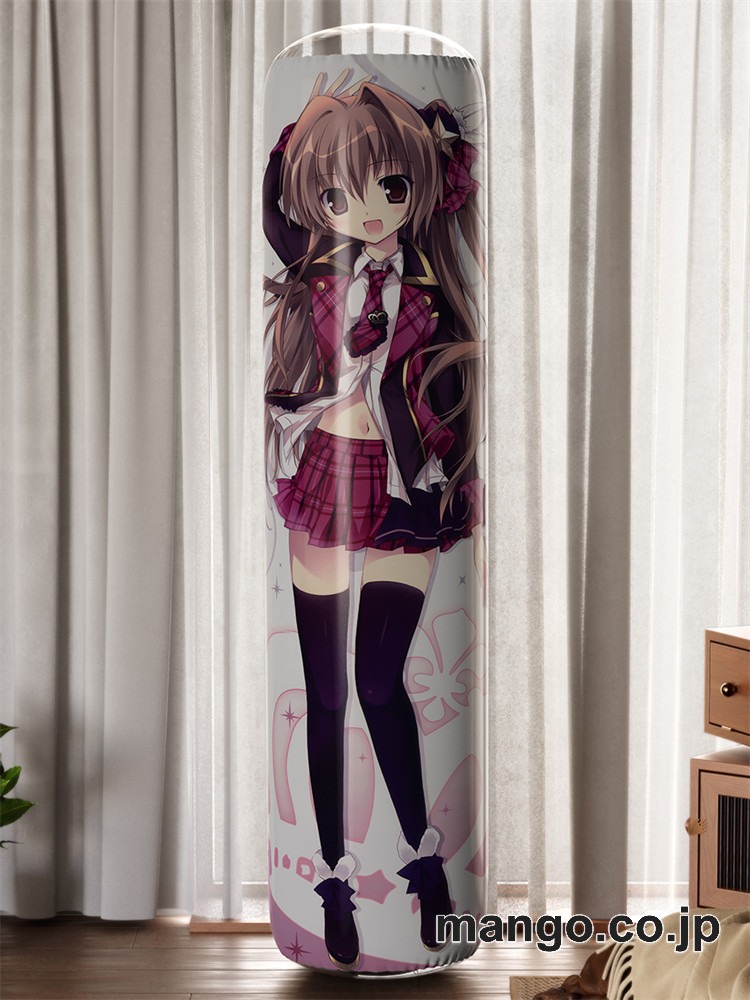 【おきあがりこぼし】PVC フィギュア風 / 立体ディスプレイ アニメ キャラクター バランスクッション【KAROMIX】karory 蒼海舞香 PVC製 キャラクターグッズ コレクション用 2