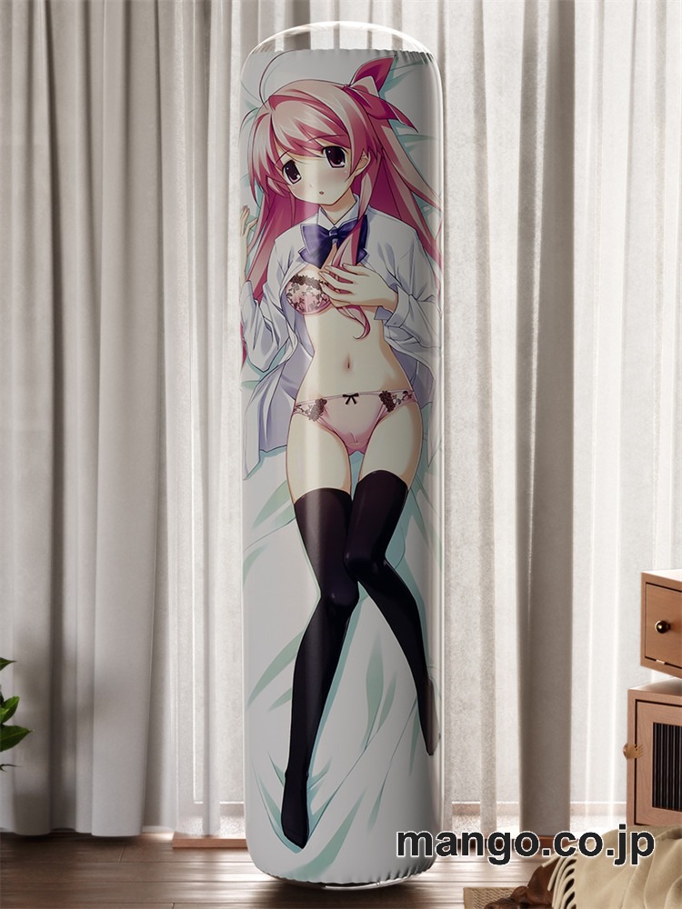 【おきあがりこぼし】PVC フィギュア風 / 立体ディスプレイ アニメ キャラクター バランスクッション【『ChaoS;HEAd』】咲畑梨深 PVC製 キャラクターグッズ コレクション用 2
