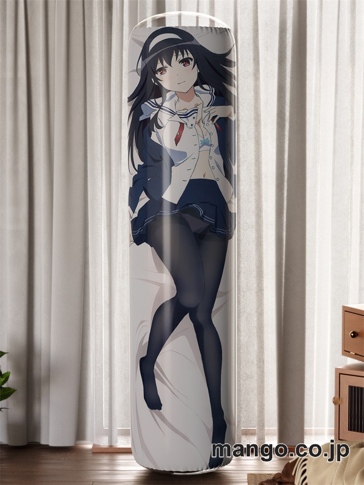 【おきあがりこぼし】PVC フィギュア風 / 立体ディスプレイ アニメ キャラクター バランスクッション【冴えない彼女の育てかた】霞ヶ丘詩羽 PVC製 キャラクターグッズ コレクション用