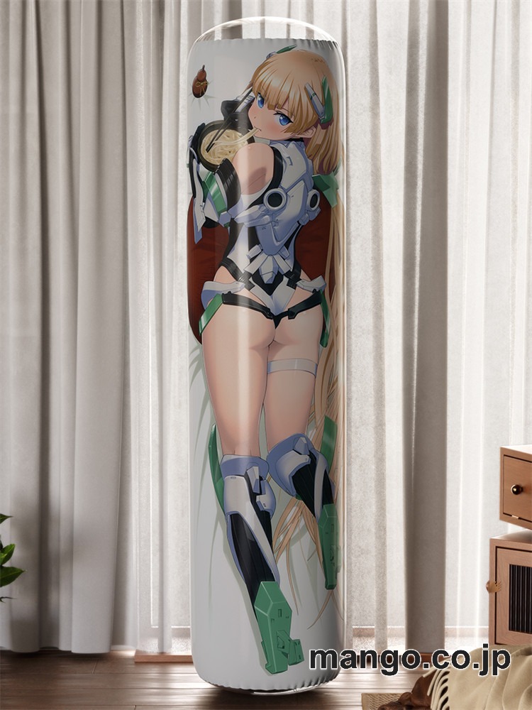 【おきあがりこぼし】PVC フィギュア風 / 立体ディスプレイ アニメ キャラクター バランスクッション【楽園追放】アンジェラバルザック PVC製 キャラクターグッズ コレクション用 2
