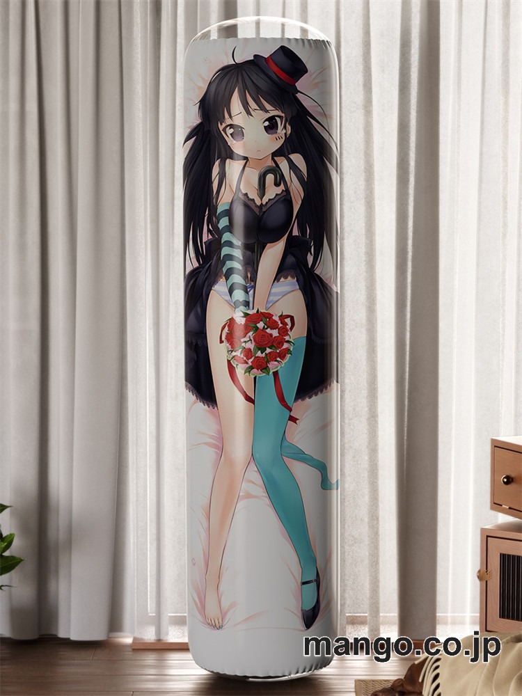 【おきあがりこぼし】PVC フィギュア風 / 立体ディスプレイ アニメ キャラクター バランスクッション【けいおん!】秋山 澪 PVC製 キャラクターグッズ コレクション用 2