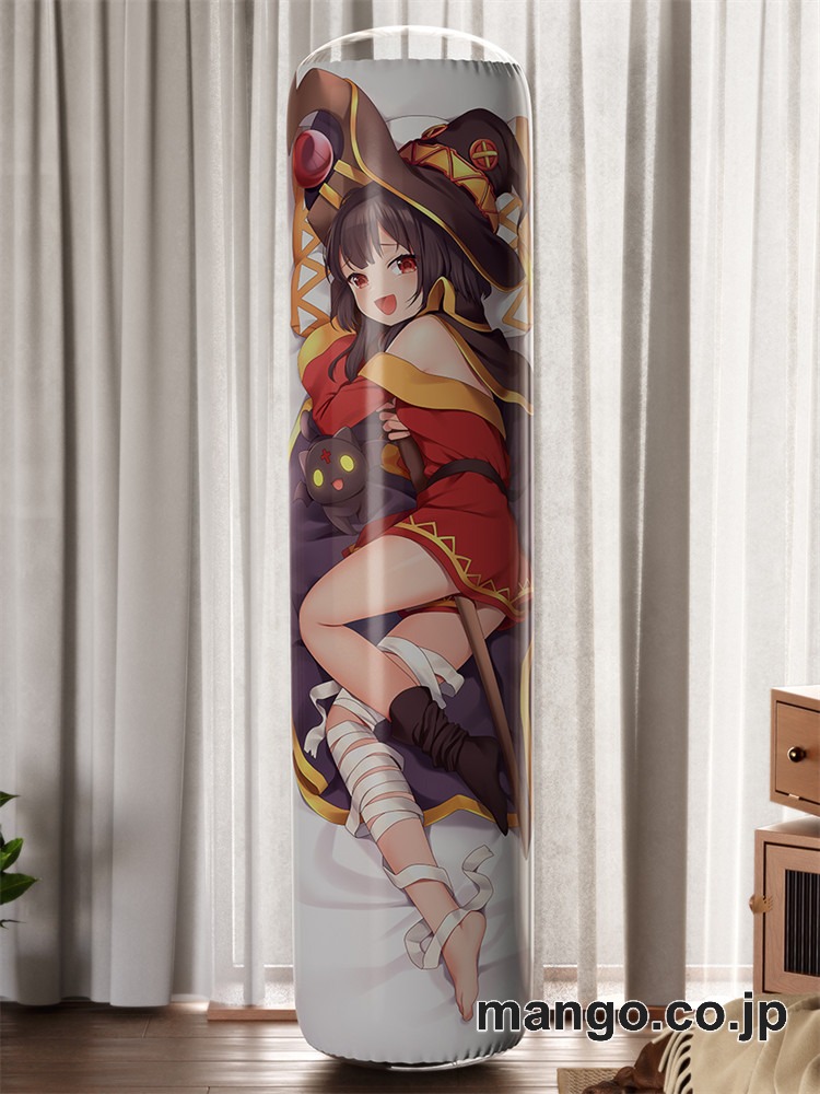 【おきあがりこぼし】PVC フィギュア風 / 立体ディスプレイ アニメ キャラクター バランスクッション【この素晴らしい世界に祝福を！】めぐみんちゃん PVC製 キャラクターグッズ コレクション用 2