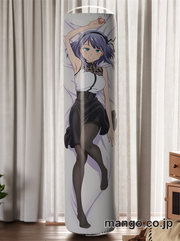 【おきあがりこぼし】PVC フィギュア風 / 立体ディスプレイ アニメ キャラクター バランスクッション【だがしかし2】枝垂ほたる・遠藤サヤ PVC製 キャラクターグッズ コレクション用 2