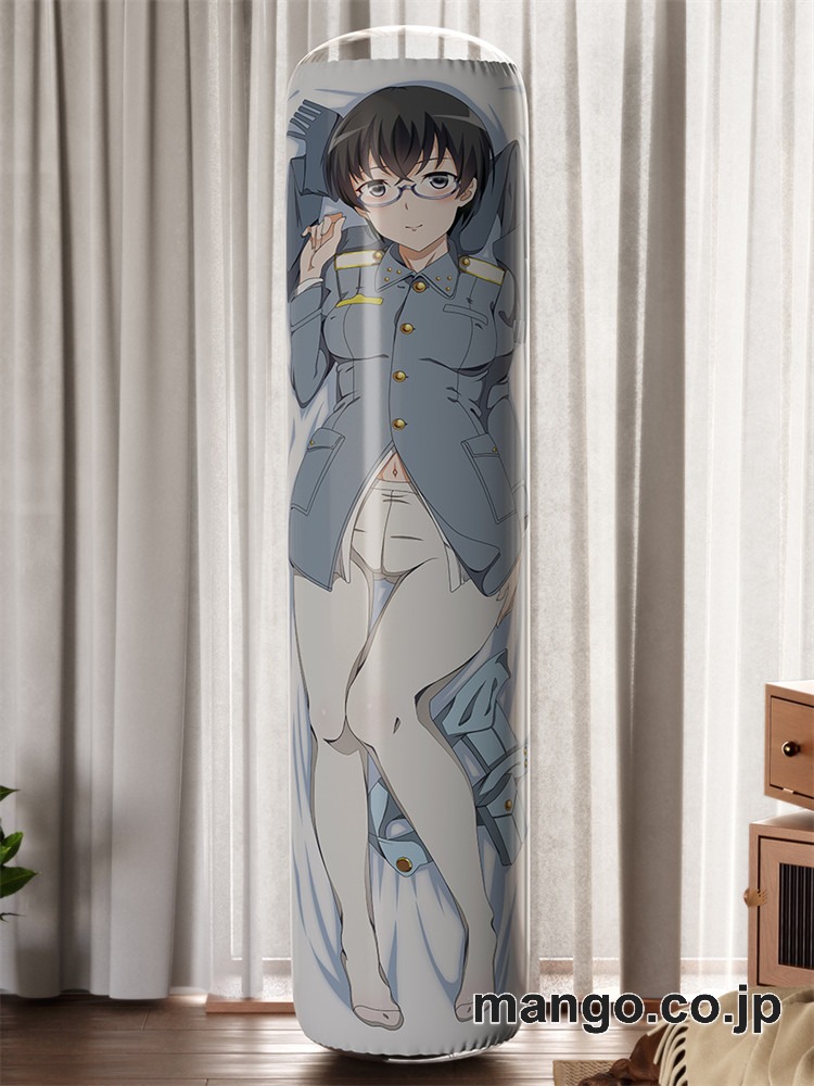 【おきあがりこぼし】PVC フィギュア風 / 立体ディスプレイ アニメ キャラクター バランスクッションルーッカネン少佐 PVC製 キャラクターグッズ コレクション用