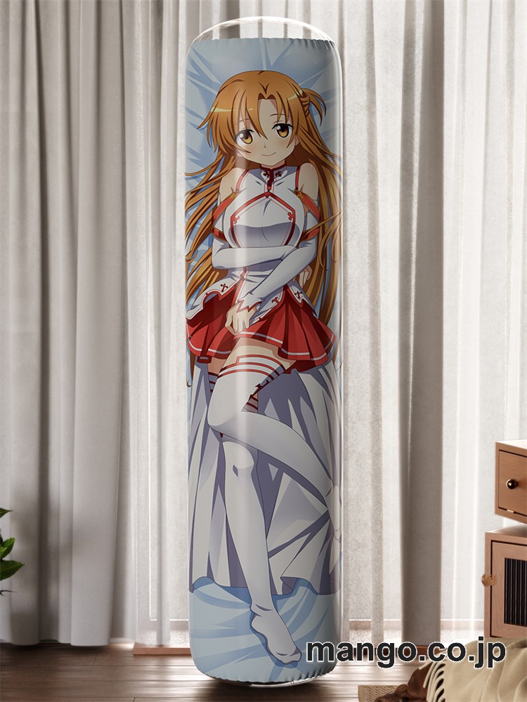 【おきあがりこぼし】PVC フィギュア風 / 立体ディスプレイ アニメ キャラクター バランスクッション【ソードアート・オンライン】結城 明日奈 PVC製 キャラクターグッズ コレクション用