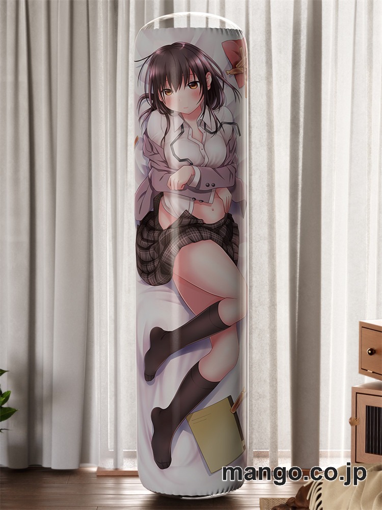 【おきあがりこぼし】PVC フィギュア風 / 立体ディスプレイ アニメ キャラクター バランスクッション【あまえたいむ】後輩ちゃん PVC製 キャラクターグッズ コレクション用