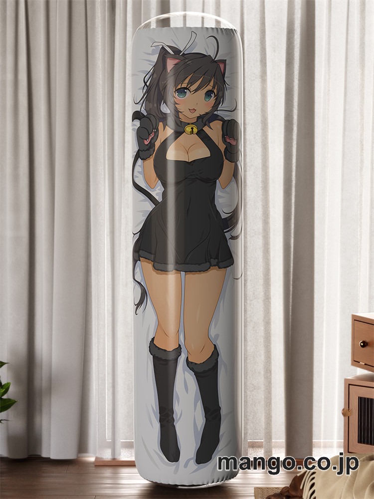 【おきあがりこぼし】PVC フィギュア風 / 立体ディスプレイ アニメ キャラクター バランスクッション【マーベラス】閃乱カグラ 焔 PVC製 キャラクターグッズ コレクション用