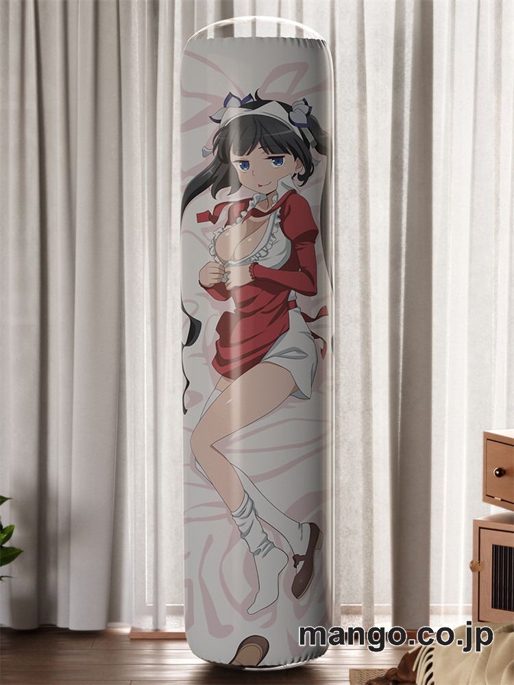 【おきあがりこぼし】PVC フィギュア風 / 立体ディスプレイ アニメ キャラクター バランスクッション【ダンジョンに出会いを求めるのは間違っているだろうか】ヘスティア PVC製 キャラクターグッズ コレクション用 2