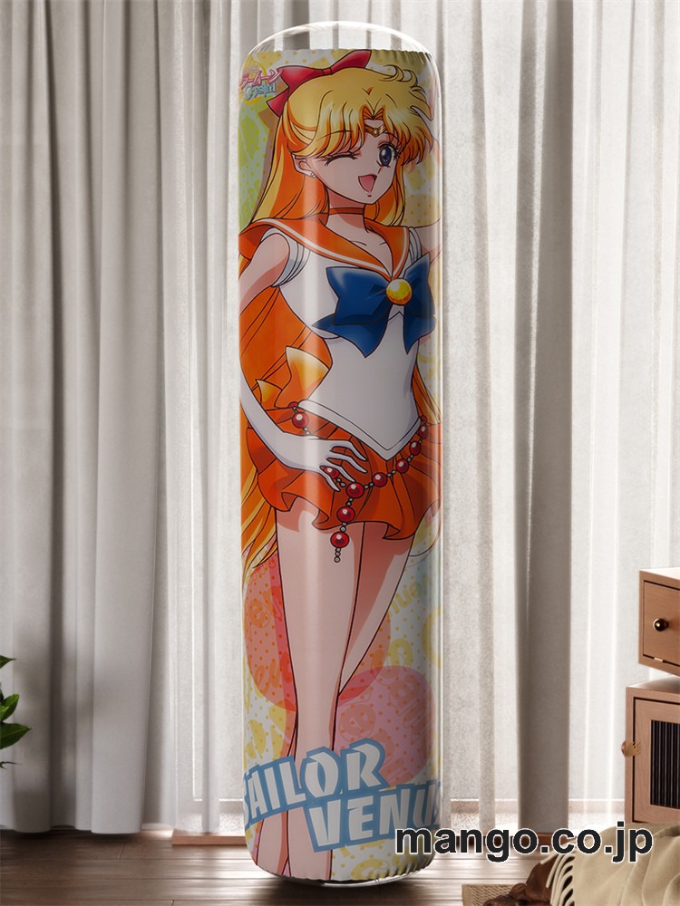【おきあがりこぼし】PVC フィギュア風 / 立体ディスプレイ アニメ キャラクター バランスクッション【美少女戦士セーラームーン】愛野美奈子 PVC製 キャラクターグッズ コレクション用
