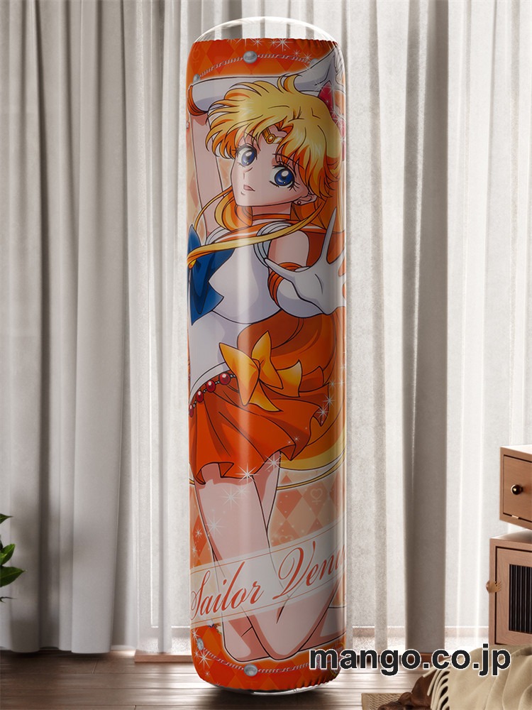 【おきあがりこぼし】PVC フィギュア風 / 立体ディスプレイ アニメ キャラクター バランスクッション【美少女戦士セーラームーン】愛野美奈子 PVC製 キャラクターグッズ コレクション用 2