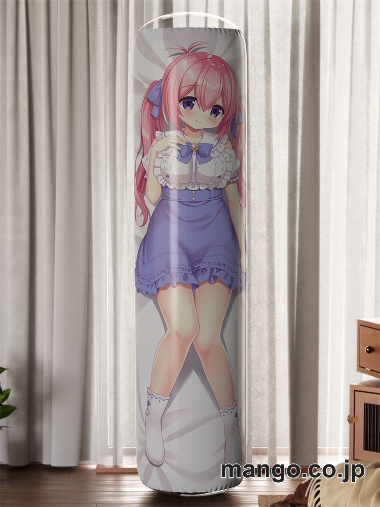【おきあがりこぼし】PVC フィギュア風 / 立体ディスプレイ アニメ キャラクター バランスクッション【バーチャルYoutuber】桃々乃ゆずゆ PVC製 キャラクターグッズ コレクション用
