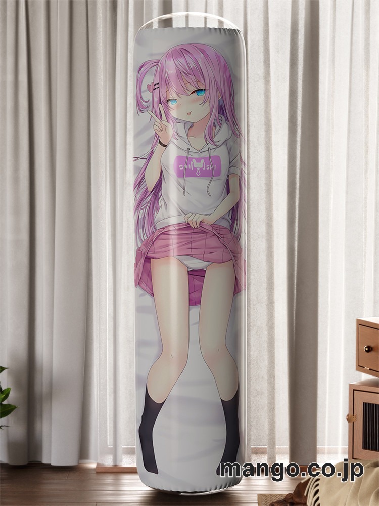 【おきあがりこぼし】PVC フィギュア風 / 立体ディスプレイ アニメ キャラクター バランスクッション【オリジナル】もえかちゃん PVC製 キャラクターグッズ コレクション用 2
