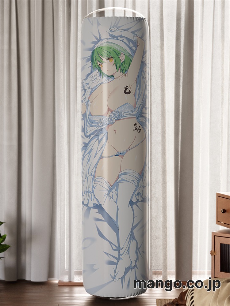 【おきあがりこぼし】PVC フィギュア風 / 立体ディスプレイ アニメ キャラクター バランスクッション【閃乱カグラ】日影 ウェディング ver PVC製 キャラクターグッズ コレクション用 2