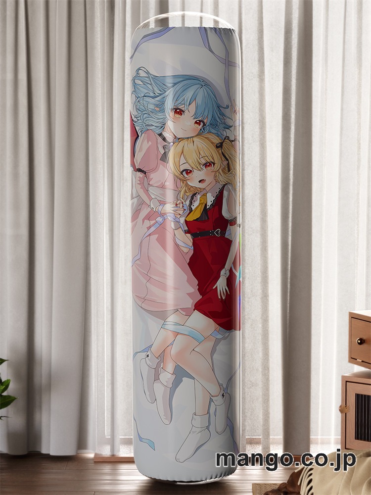 【おきあがりこぼし】PVC フィギュア風 / 立体ディスプレイ アニメ キャラクター バランスクッション【東方Project】レミフラ PVC製 キャラクターグッズ コレクション用 2
