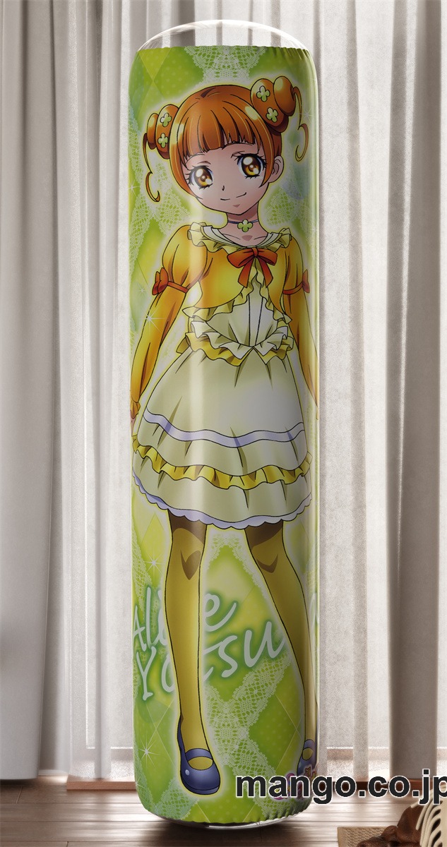 【おきあがりこぼし】PVC フィギュア風 / 立体ディスプレイ アニメ キャラクター バランスクッションドキドキ！プリキュア四葉ありす&菱川六花 PVC製 キャラクターグッズ コレクション用