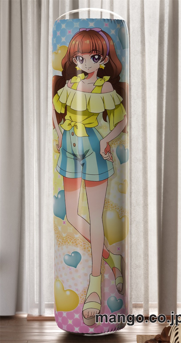 【おきあがりこぼし】PVC フィギュア風 / 立体ディスプレイ アニメ キャラクター バランスクッション【Ｇｏ！プリンセスプリキュア】天ノ川きらら PVC製 キャラクターグッズ コレクション用