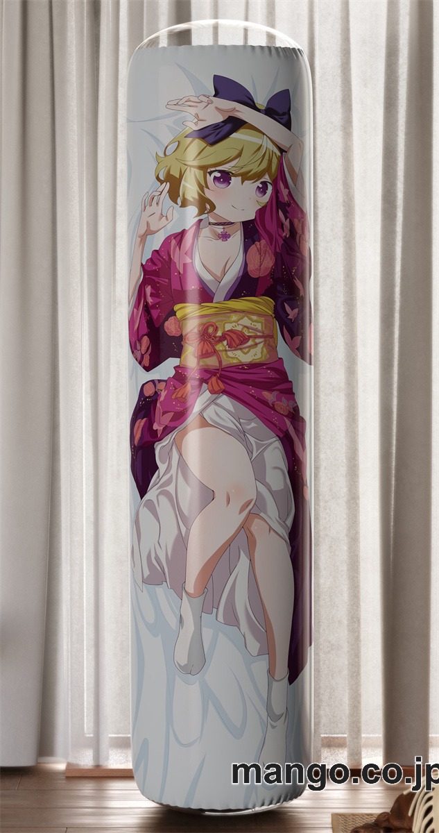 【おきあがりこぼし】PVC フィギュア風 / 立体ディスプレイ アニメ キャラクター バランスクッション【となりの吸血鬼さん】エリー PVC製 キャラクターグッズ コレクション用