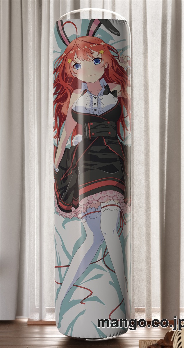 【おきあがりこぼし】PVC フィギュア風 / 立体ディスプレイ アニメ キャラクター バランスクッション【五等分の花嫁】バニーガール 中野五月 PVC製 キャラクターグッズ コレクション用