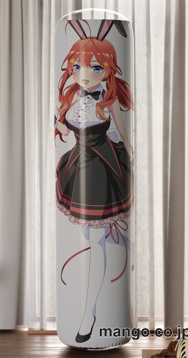 【おきあがりこぼし】PVC フィギュア風 / 立体ディスプレイ アニメ キャラクター バランスクッション【五等分の花嫁】バニーガール 中野五月 PVC製 キャラクターグッズ コレクション用 2
