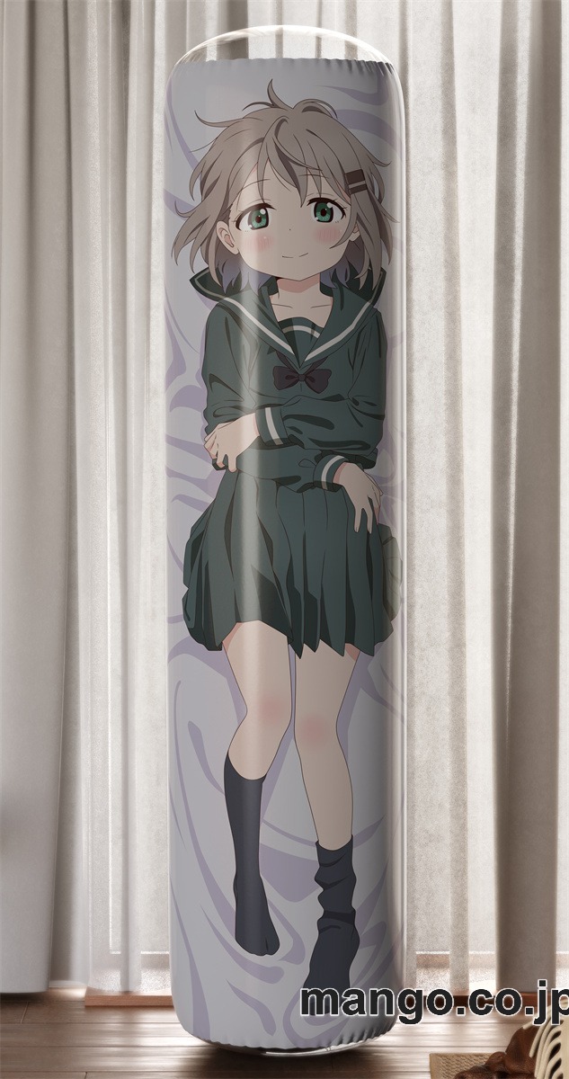 【おきあがりこぼし】PVC フィギュア風 / 立体ディスプレイ アニメ キャラクター バランスクッション【ヤマノススメ】雪村あおい PVC製 キャラクターグッズ コレクション用