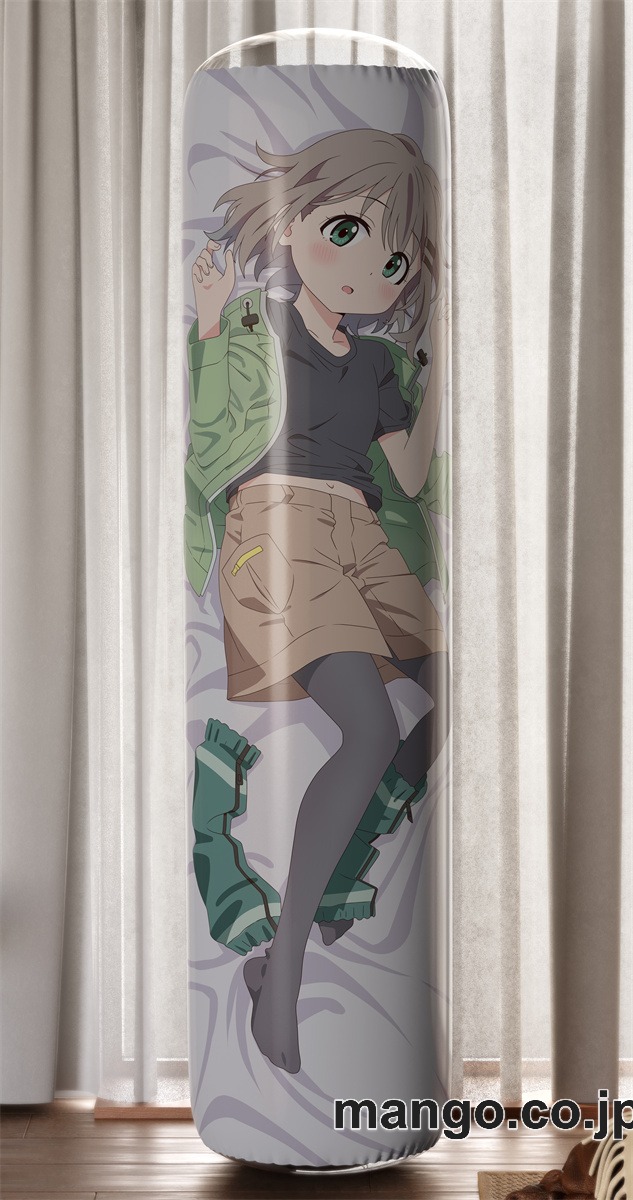 【おきあがりこぼし】PVC フィギュア風 / 立体ディスプレイ アニメ キャラクター バランスクッション【ヤマノススメ】雪村あおい PVC製 キャラクターグッズ コレクション用 2