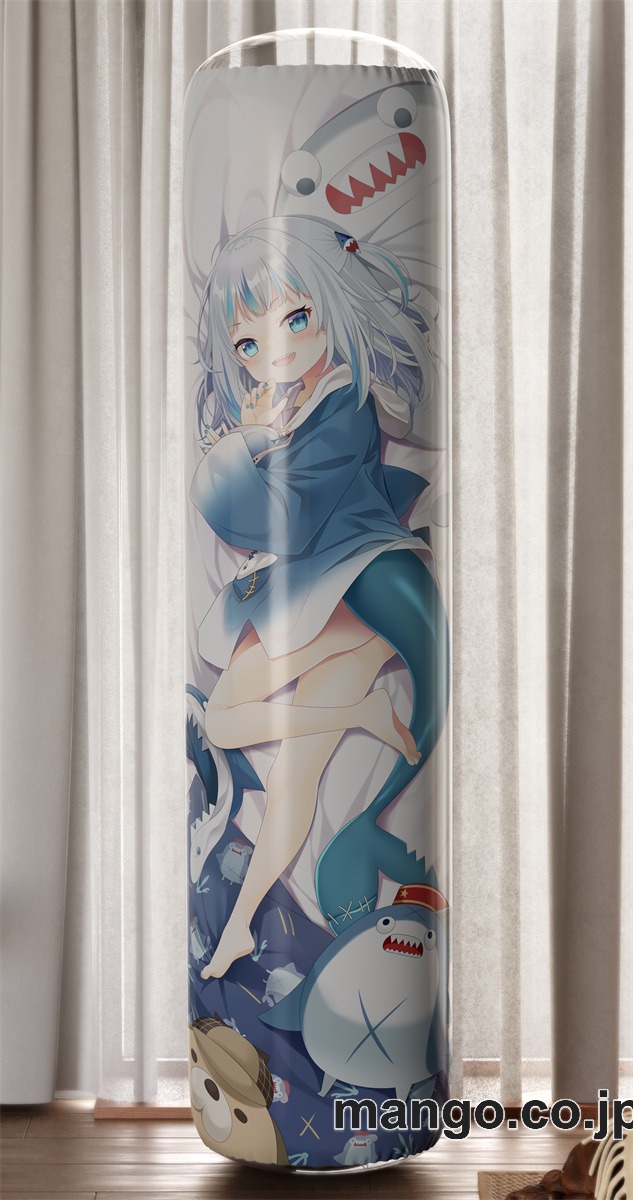 【おきあがりこぼし】PVC フィギュア風 / 立体ディスプレイ アニメ キャラクター バランスクッション【バーチャルYoutuber】がうるぐら01 PVC製 キャラクターグッズ コレクション用 2