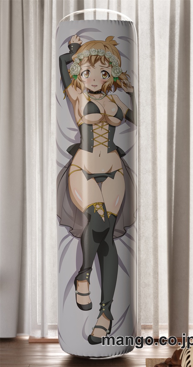 【おきあがりこぼし】PVC フィギュア風 / 立体ディスプレイ アニメ キャラクター バランスクッション【戦姫絶唱シンフォギア】ブラックウエディングビキニ 響 PVC製 キャラクターグッズ コレクション用