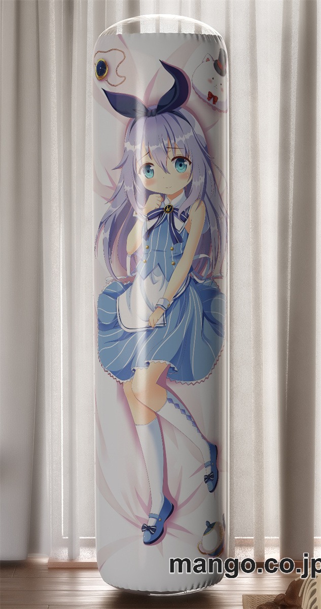 【おきあがりこぼし】PVC フィギュア風 / 立体ディスプレイ アニメ キャラクター バランスクッション【ご注文はうさぎですか？】チノ PVC製 キャラクターグッズ コレクション用