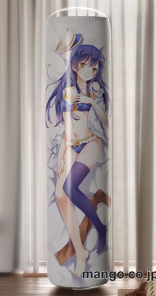 【おきあがりこぼし】PVC フィギュア風 / 立体ディスプレイ アニメ キャラクター バランスクッション【ラブライブ!】School idol project 園田海未 PVC製 キャラクターグッズ コレクション用 2