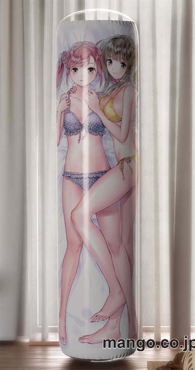 【おきあがりこぼし】PVC フィギュア風 / 立体ディスプレイ アニメ キャラクター バランスクッション【BLUE】REFLECTION 幻に舞う少女の剣 井上千紘 菅本しほり 司城来夢 PVC製 キャラクターグッズ コレクション用