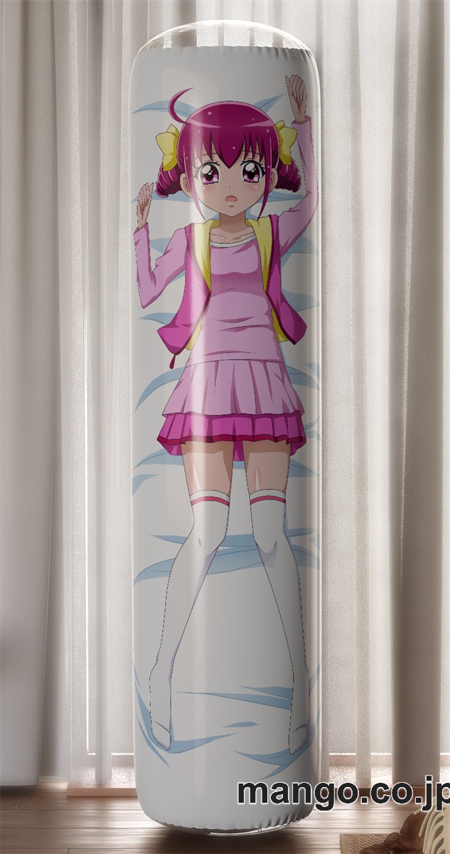 【おきあがりこぼし】PVC フィギュア風 / 立体ディスプレイ アニメ キャラクター バランスクッション【スマイルプリキュア】星空みゆきキュアハッピー PVC製 キャラクターグッズ コレクション用