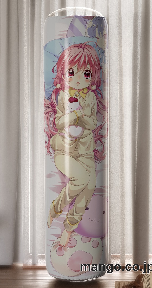 【おきあがりこぼし】PVC フィギュア風 / 立体ディスプレイ アニメ キャラクター バランスクッション【こみっくがーるず】かおす＆翼 PVC製 キャラクターグッズ コレクション用