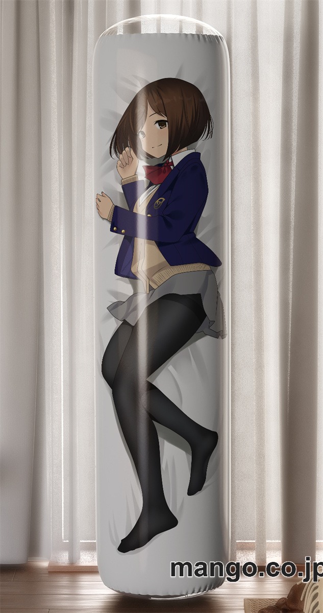 【おきあがりこぼし】PVC フィギュア風 / 立体ディスプレイ アニメ キャラクター バランスクッション【みるタイツ】萌黄ホミ PVC製 キャラクターグッズ コレクション用