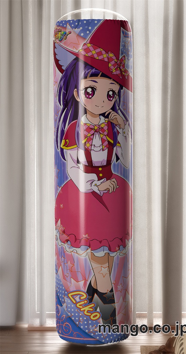 【おきあがりこぼし】PVC フィギュア風 / 立体ディスプレイ アニメ キャラクター バランスクッション魔法つかいプリキュア！十六夜リコ PVC製 キャラクターグッズ コレクション用 2