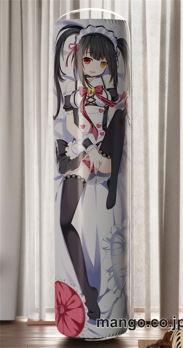 【おきあがりこぼし】PVC フィギュア風 / 立体ディスプレイ アニメ キャラクター バランスクッション【時崎】狂三 PVC製 キャラクターグッズ コレクション用
