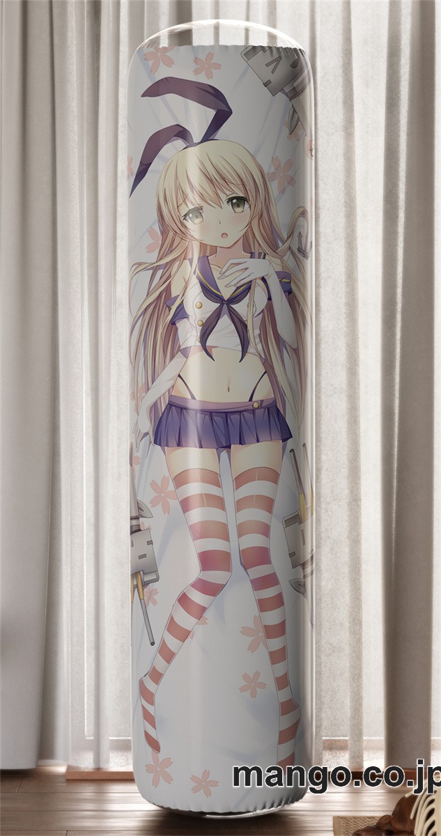 【おきあがりこぼし】PVC フィギュア風 / 立体ディスプレイ アニメ キャラクター バランスクッション【艦隊これくしょん-艦これ-】島風 PVC製 キャラクターグッズ コレクション用