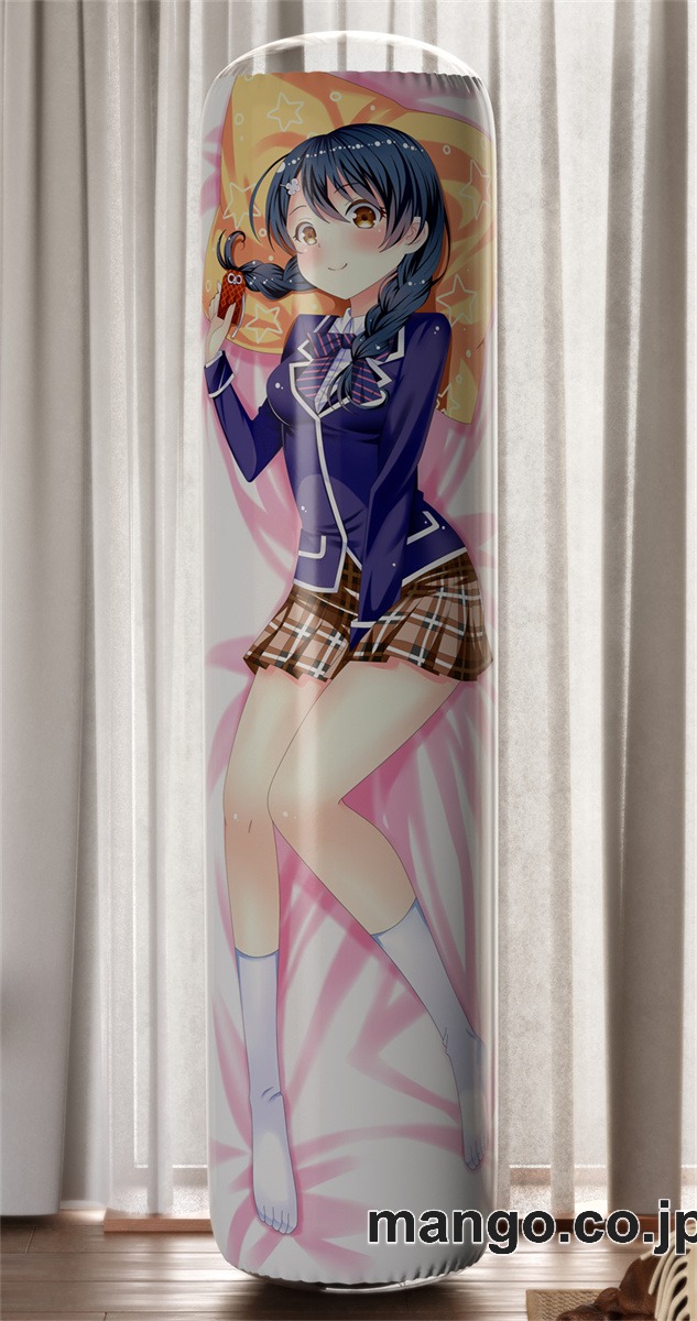 【おきあがりこぼし】PVC フィギュア風 / 立体ディスプレイ アニメ キャラクター バランスクッション【食戟のソーマ】田所恵 PVC製 キャラクターグッズ コレクション用 2