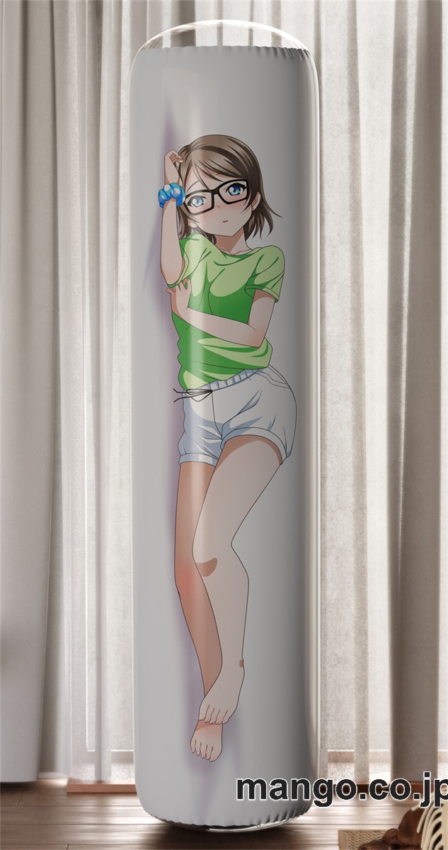 【おきあがりこぼし】PVC フィギュア風 / 立体ディスプレイ アニメ キャラクター バランスクッションラブライブ！サンシャイン！！渡辺曜 PVC製 キャラクターグッズ コレクション用
