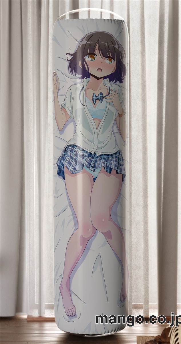 【おきあがりこぼし】PVC フィギュア風 / 立体ディスプレイ アニメ キャラクター バランスクッション【はるかなレシーブ】比嘉 かなた PVC製 キャラクターグッズ コレクション用